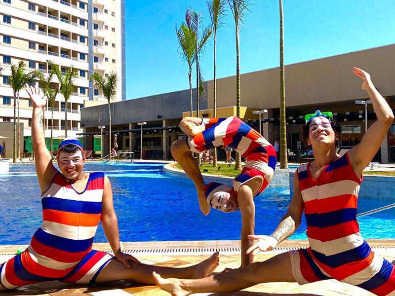 Solar Das Aguas Park Resort - Proximo Ao Thermas Dos Laranjais Olímpia Kültér fotó