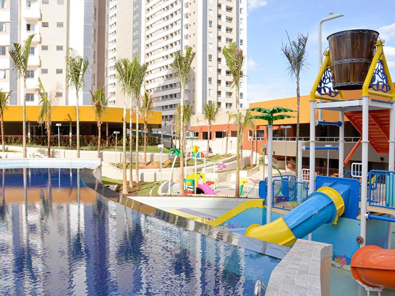 Solar Das Aguas Park Resort - Proximo Ao Thermas Dos Laranjais Olímpia Kültér fotó